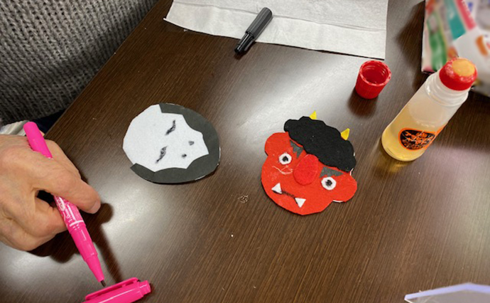 節分飾り | 【公式】横浜市保土ヶ谷区のデイサービス | ヒューマン